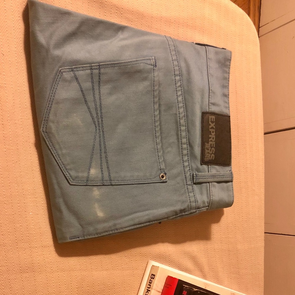 Express light blue jeans - Picture 4 of 6